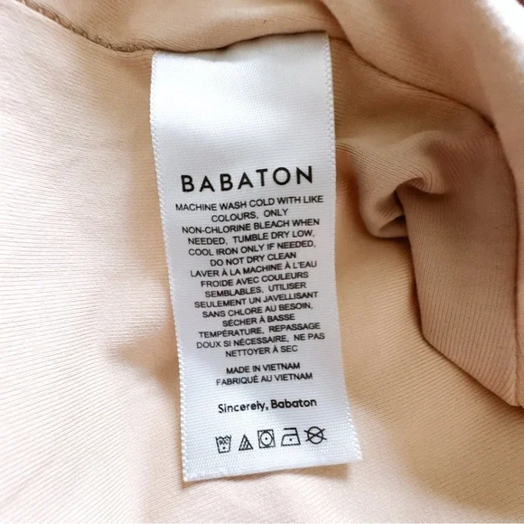 Aritzia Babaton Contour V-neck Bodysuit Toasty - Size Small - Picture 4 of 8